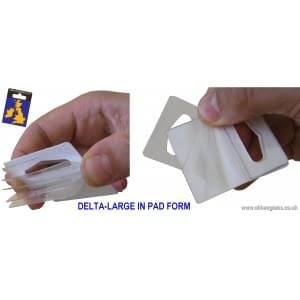 [DELTA LARGE HOT MELT ADHESIVE] PLASTIC HANG TAGS - 1 BOX (500) PCS. - Image 5