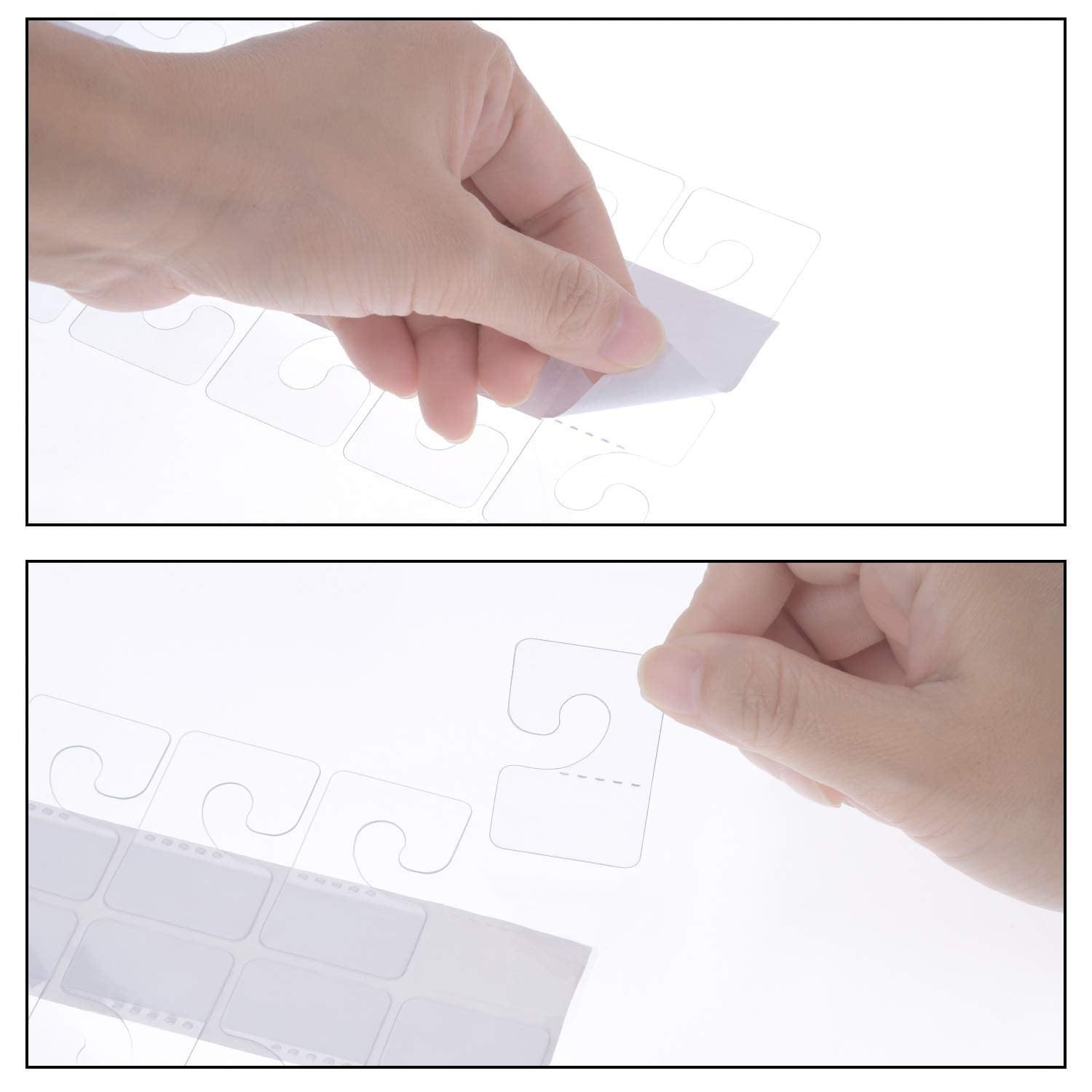 [HEAVY DUTY HOOK] SELF ADHESIVE PLASTIC HOOKS - 1 BOX (600) PCS. - Image 2